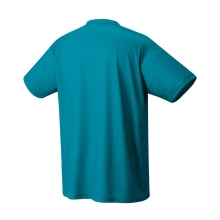 Yonex Training T-shirt Practice Graphic YM0044 (100% Polyester) 2024 blue-green Men